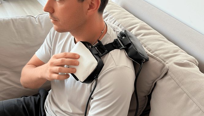 Aplicación de magnetoterapia en el hogar con equipo de alquiler